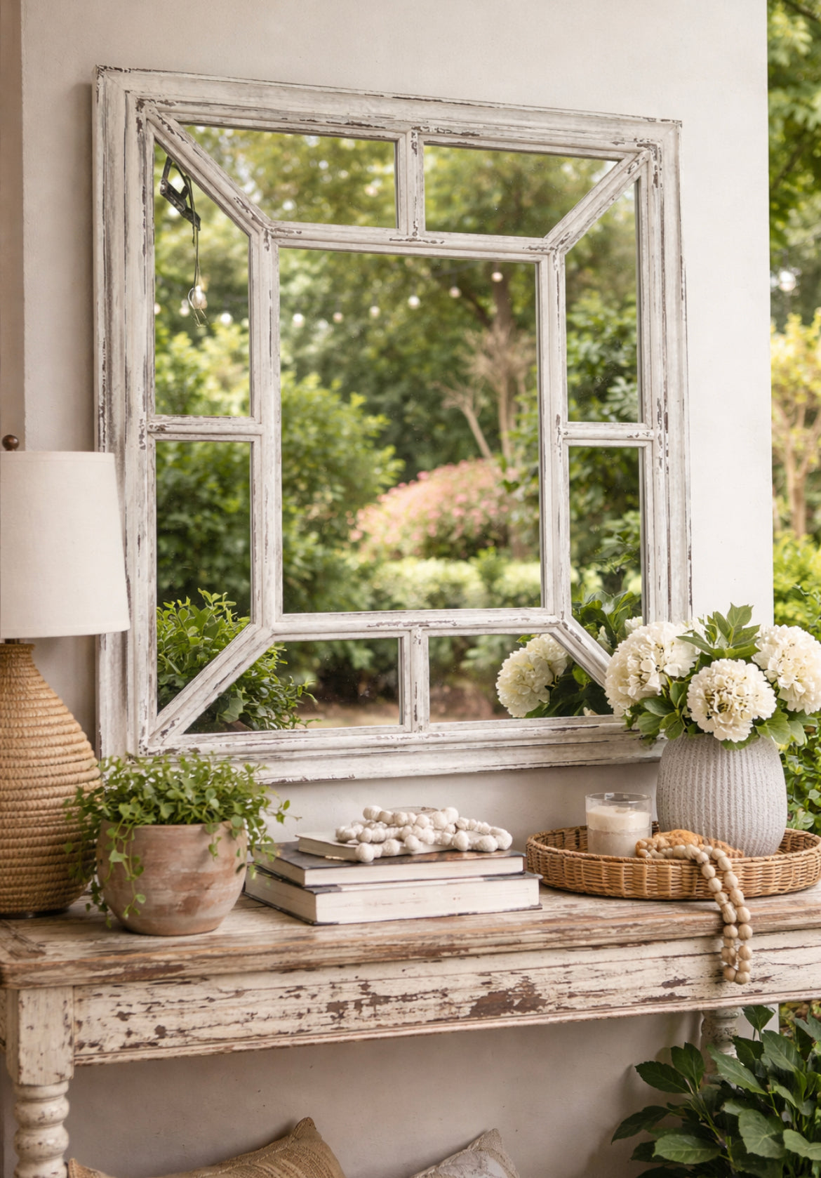 French Style Facette Mirror