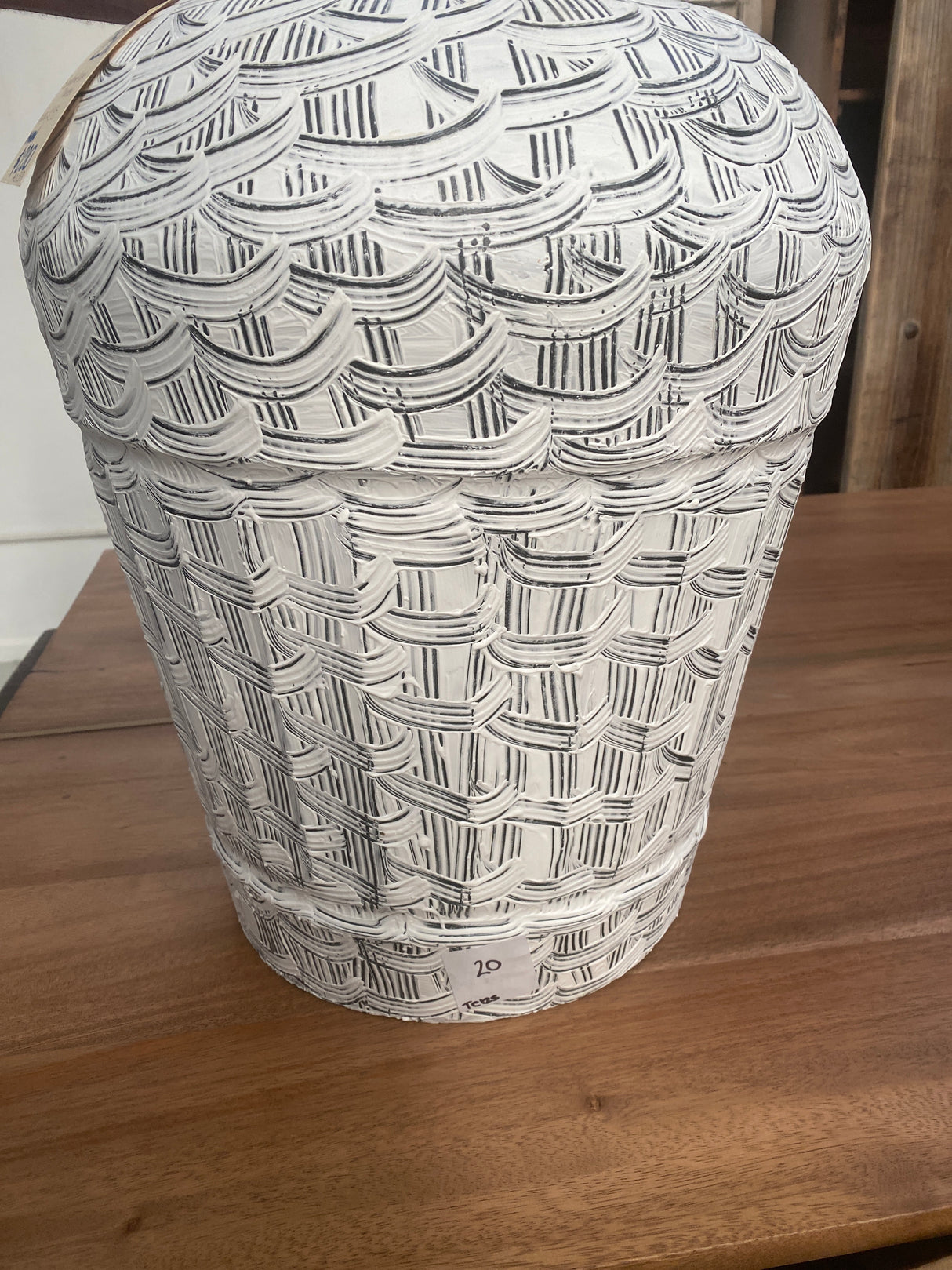 Scratched Iron Planter