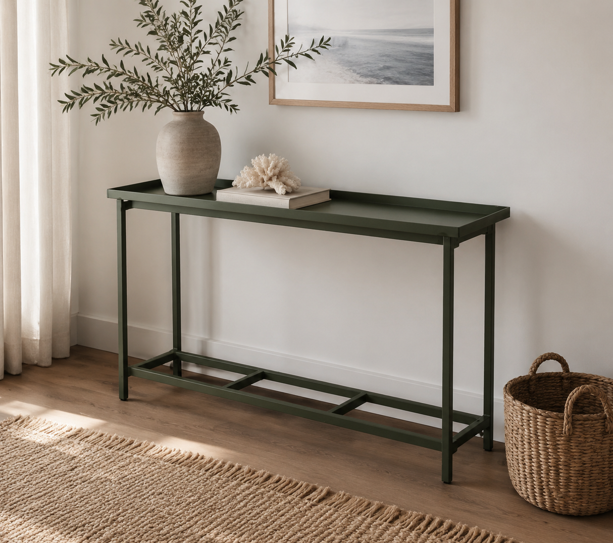 Slim Metal Console