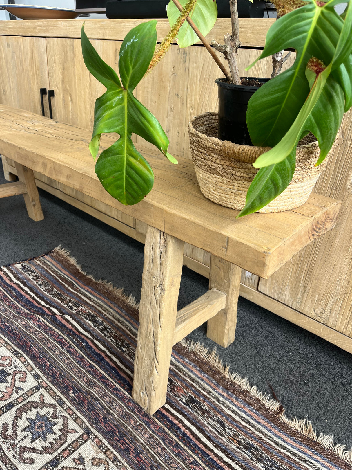 Recycled Elm Bench 1.5