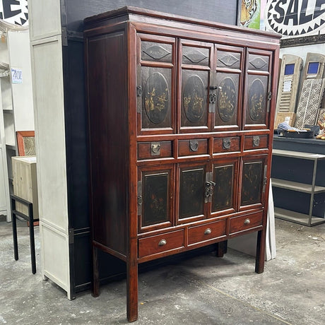 Antique Asian Cabinet C.1900 Antique Asian Cabinet NZ