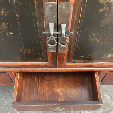 Antique Asian Cabinet C.1900 Antique Asian Cabinet NZ