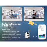 Audio & Video > CCTV UL-TECH 1080P Wireless IP Camera CCTV Security System Baby Monitor White
