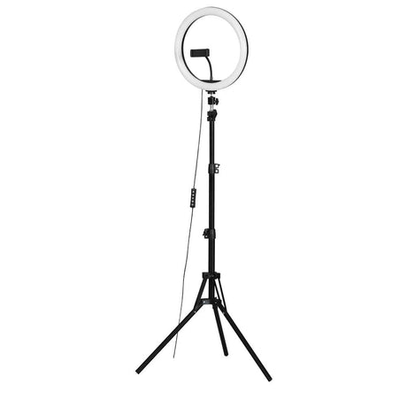Audio & Video > Photography Embellir 10" LED Ring Light 5500K Dimmable Diva Diffuser With Stand Make Up Studio
