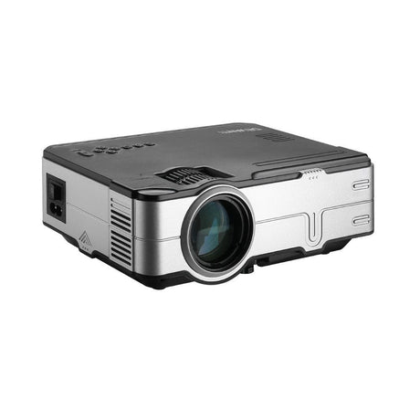 Audio & Video > Projectors & Accessories Devanti Mini Video Projector Portable HD 1080P 1200 Lumens Home Theater USB VGA