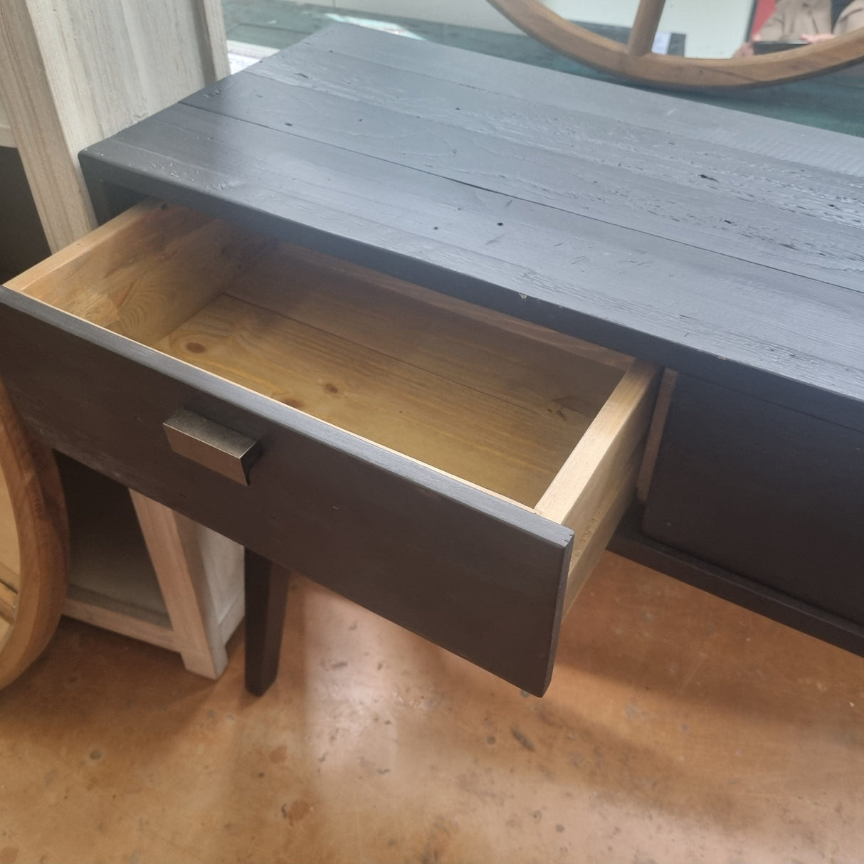 Bach Style Hall Table - Black Bach Style Hall Table - Black