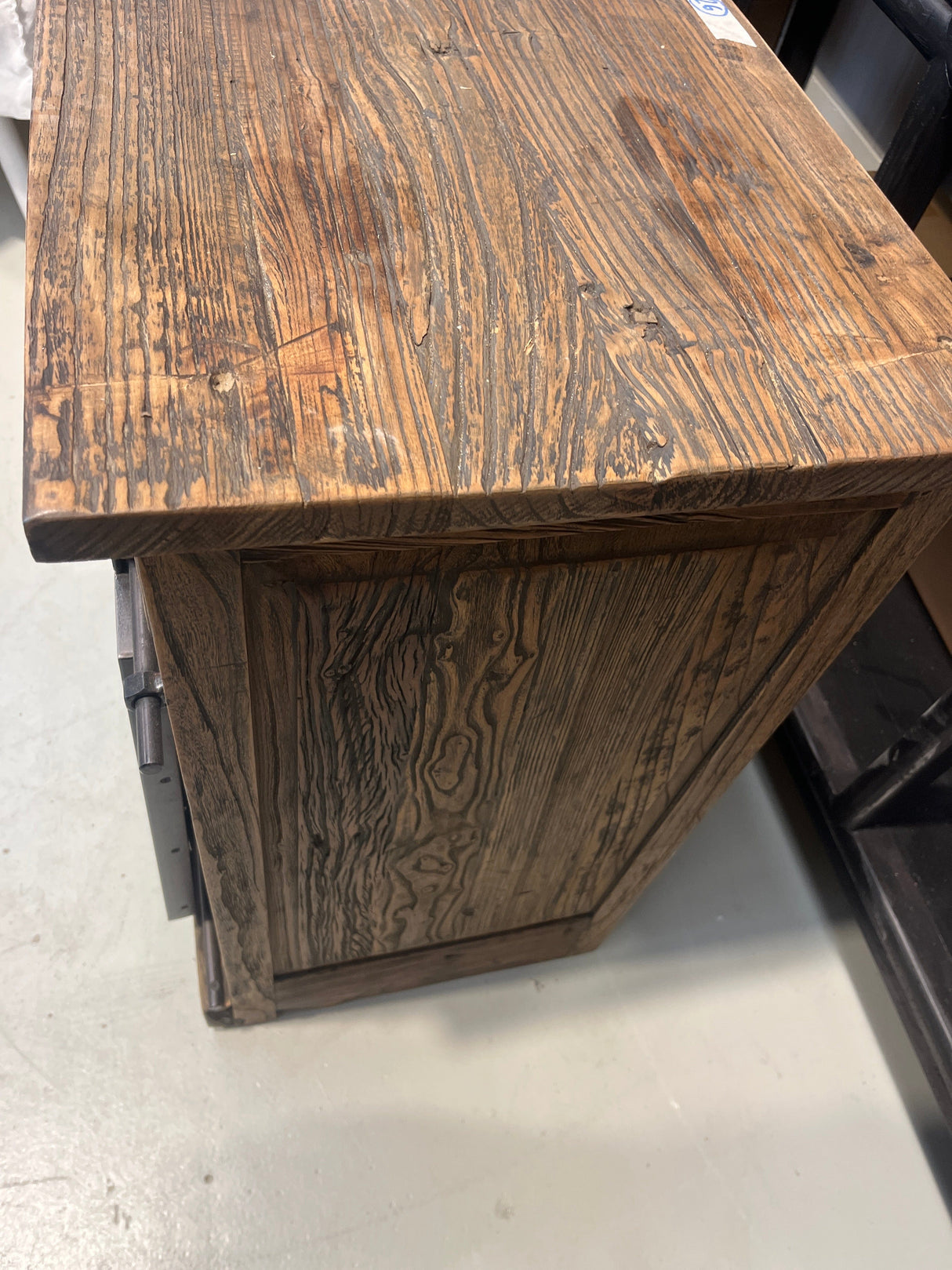 Elm Wood hall table Elm Wood hall table