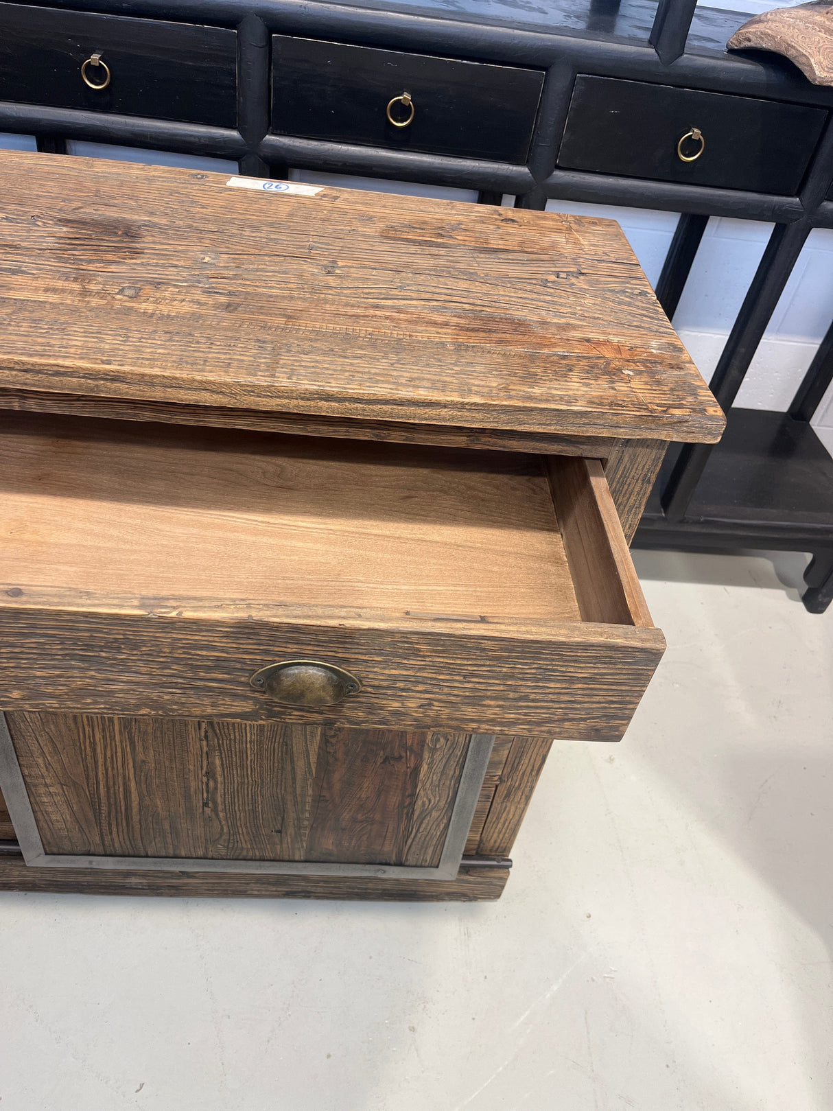 Elm Wood hall table Elm Wood hall table