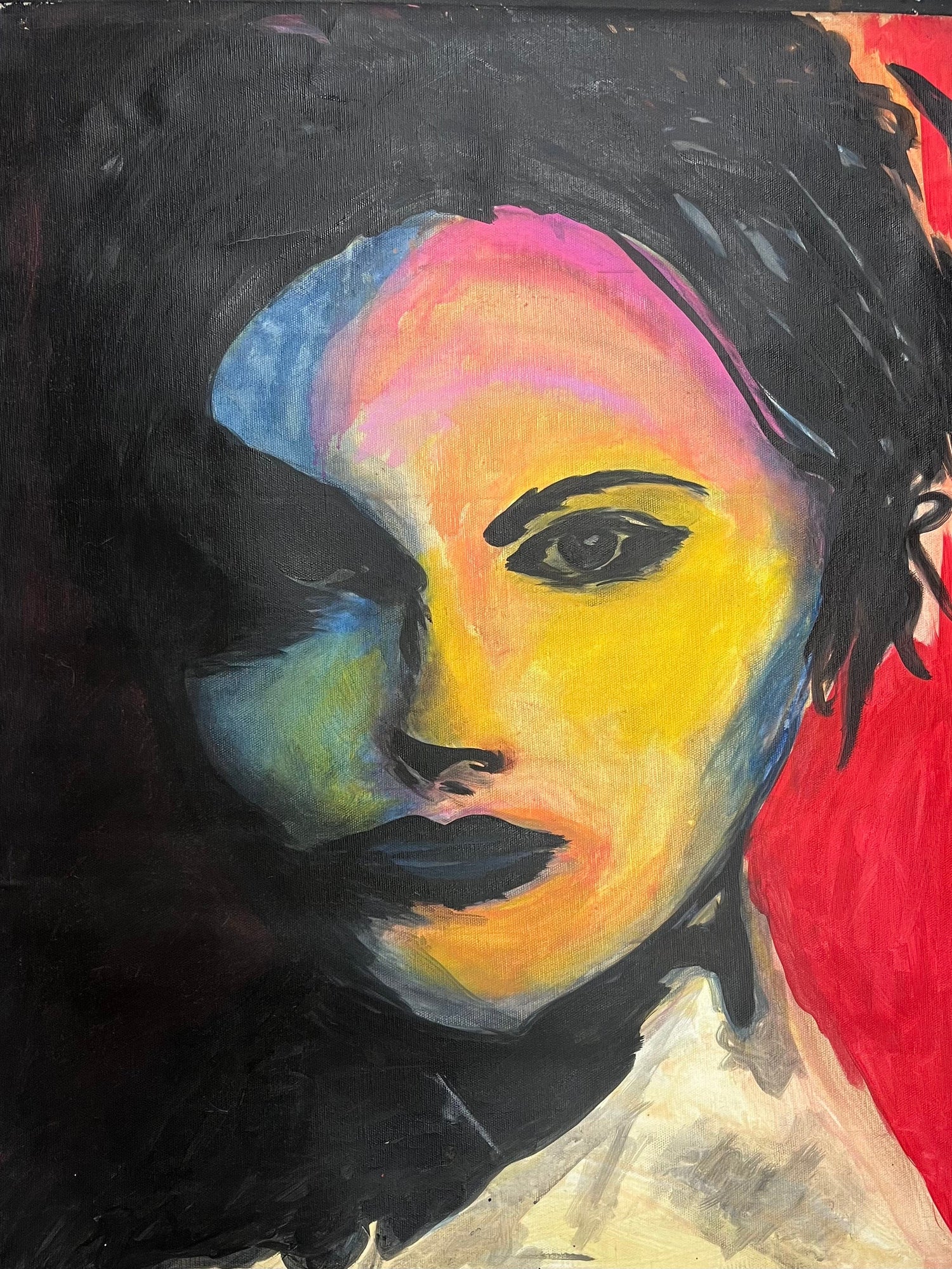 Hand-Painted "Inquisitive Mind"