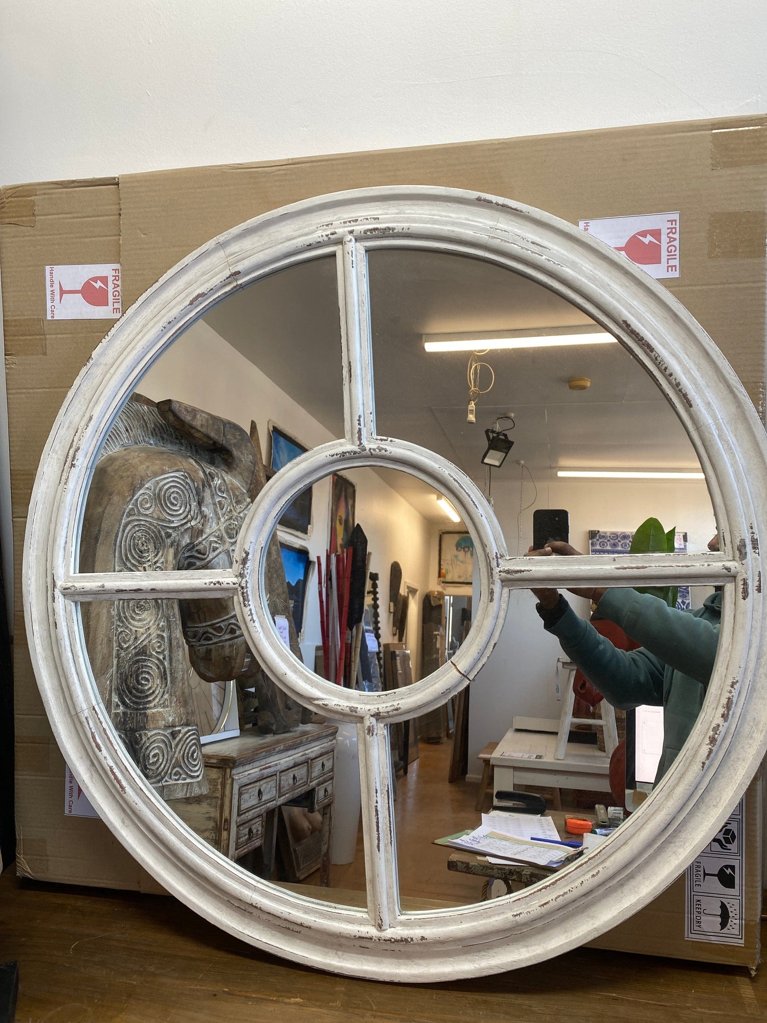 Mirrors French Style Round Mirror French Style Round Mirror