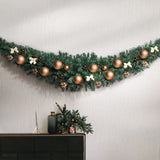 Occasions > Christmas Jingle Jollys Christmas Garland 1.8M Xmas Tree Decoration Green