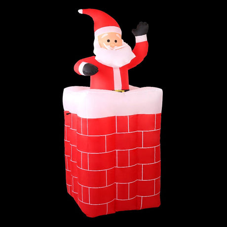 Occasions > Christmas Jingle Jollys Christmas Inflatable Pop Up Santa 1.8M OutdoorDecorations Lights