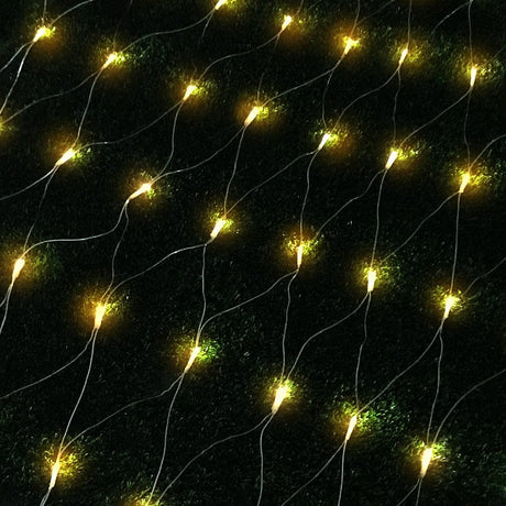 Occasions > Christmas Jingle Jollys Christmas Lights 6Mx4M 1000 LED Net Light Decorations Warm Decor