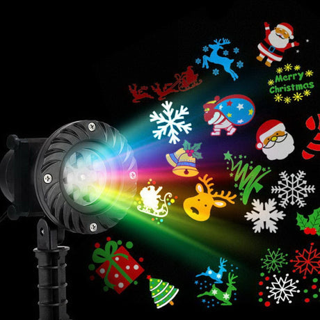 Occasions > Lights Jingle Jollys Christmas Lights Projector Light Outdoor Decorations Outdoor