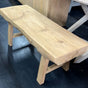 Old Wood Bench Seat  1.1m - 1.33m
