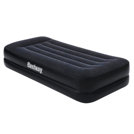 Outdoor > Camping Bestway Air Mattress Bed Single Size Inflatable Camping Beds Built-in Pump