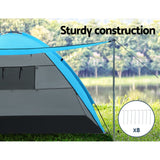Outdoor > Camping Weisshorn Camping Tent Beach Tents Hiking Sun Shade Shelter Fishing 2-4 Person