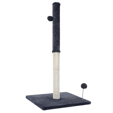 Pet Care > Cat Supplies i.Pet Cat Tree Scratching Post Scratcher Tower Condo House Hanging toys Grey 105cm