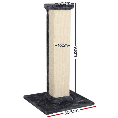 Pet Care > Cat Supplies i.Pet Cat Tree Trees Scratching Post 92cm Sisal Scratcher Tower Condo House Tall