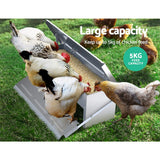 Pet Care > Coops & Hutches Giantz Auto Chicken Feeder Automatic Chook Poultry Treadle Self Opening Coop
