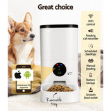 Pet Care > Dog Supplies i.Pet Automatic Pet Feeder 6L Auto Wifi Dog Cat Feeder Smart Food App Control