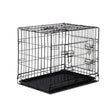 Pet Care > Dog Supplies i.Pet Dog Cage 24inch Pet Cage - Black