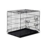 Pet Care > Dog Supplies i.Pet Dog Cage 24inch Pet Cage - Black