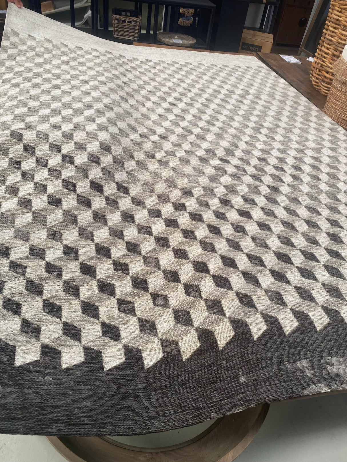 Rugs 200x290cm Opale Grey Poly Rug 200X290cms Opale Grey Poly Rug 200X290cms