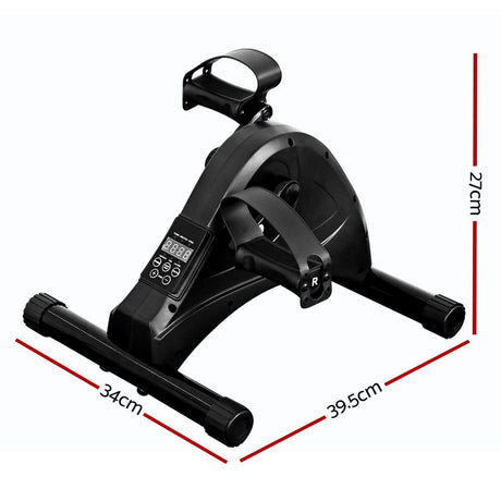 Sports & Fitness > Bikes & Accessories Everfit Electric Pedal Exercise Bike LED Display Elliptical Cross Trainer 80W