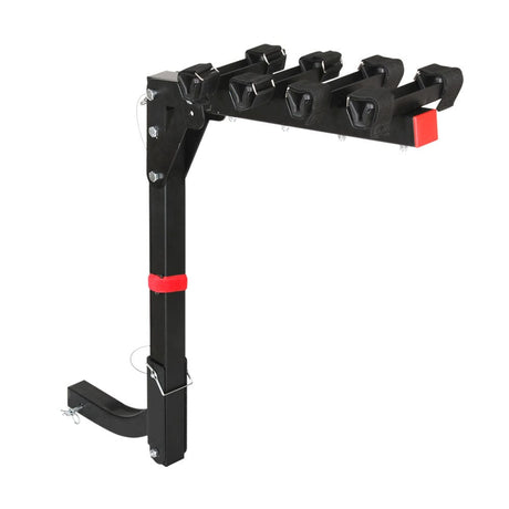Sports & Fitness > Bikes & Accessories Giantz 4 Bicycle Bike Carrier Rack for Car Rear Hitch Mount 2" Foldable Black