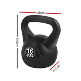 Sports & Fitness > Fitness Accessories 16KG Kettlebell Kettle Bell Weight Kit Fitness Exercise Strength Training
