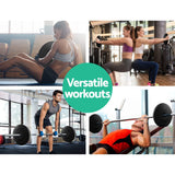 Sports & Fitness > Fitness Accessories 2 x 5KG Barbell Weight Plates Standard Home Gym Press Fitness Exercise Rubber