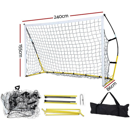 Sports & Fitness > Fitness Accessories Everfit Portable Soccer Football Goal Net Kids Outdoor Training Sports