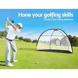 Sports & Fitness > Golf Everfit 3.5M Golf Practice Net Portable Training Aid Driving Target Mat Soccer