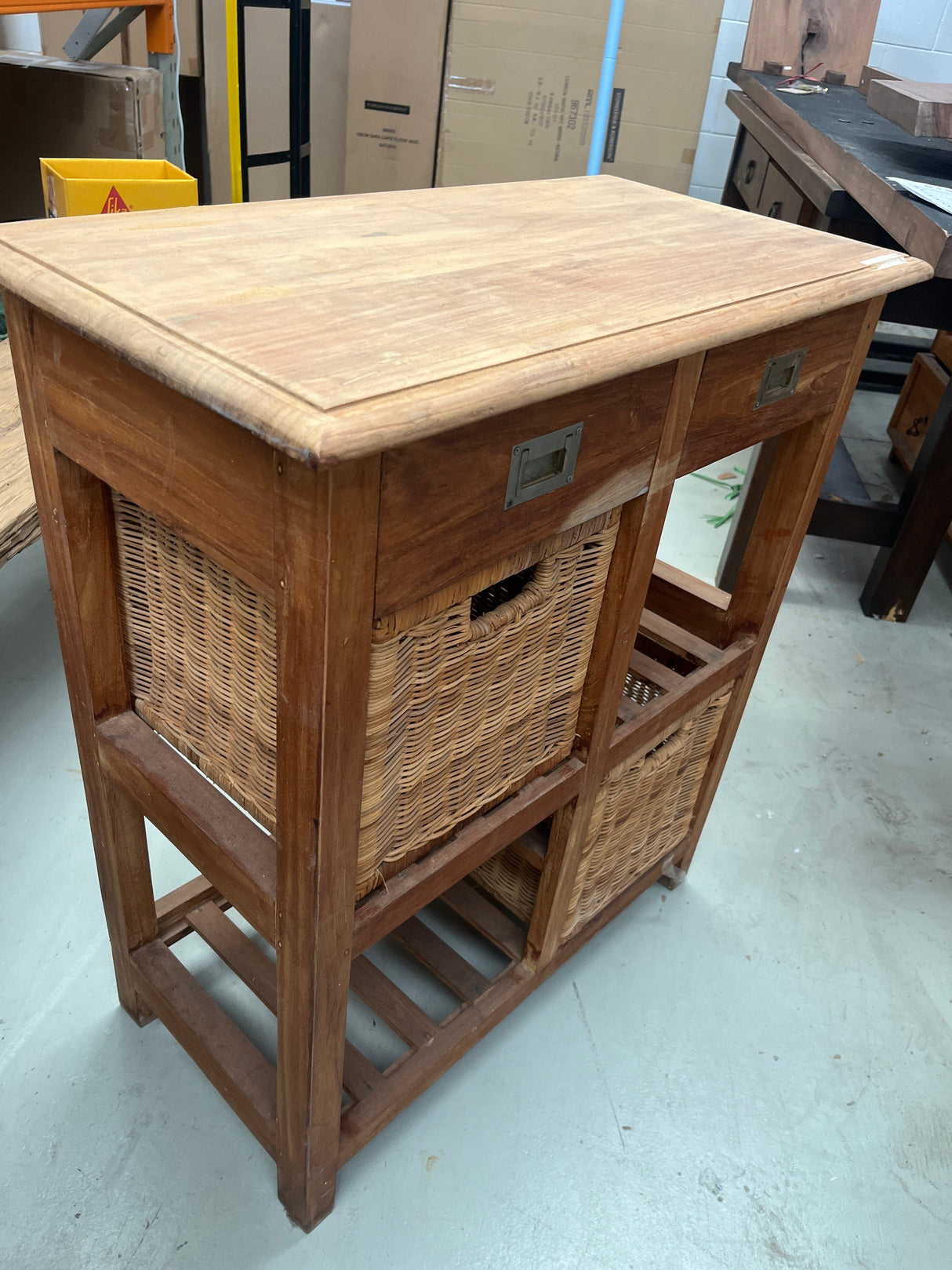 Teak Console Teak Console