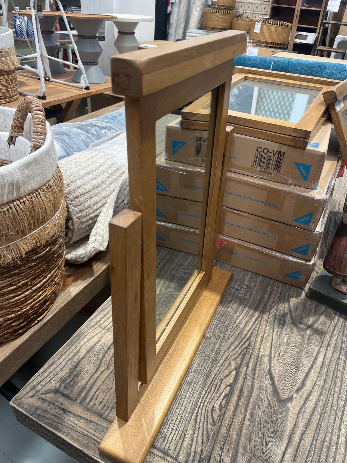 Timber Dresser Mirror Timber Dresser Mirror