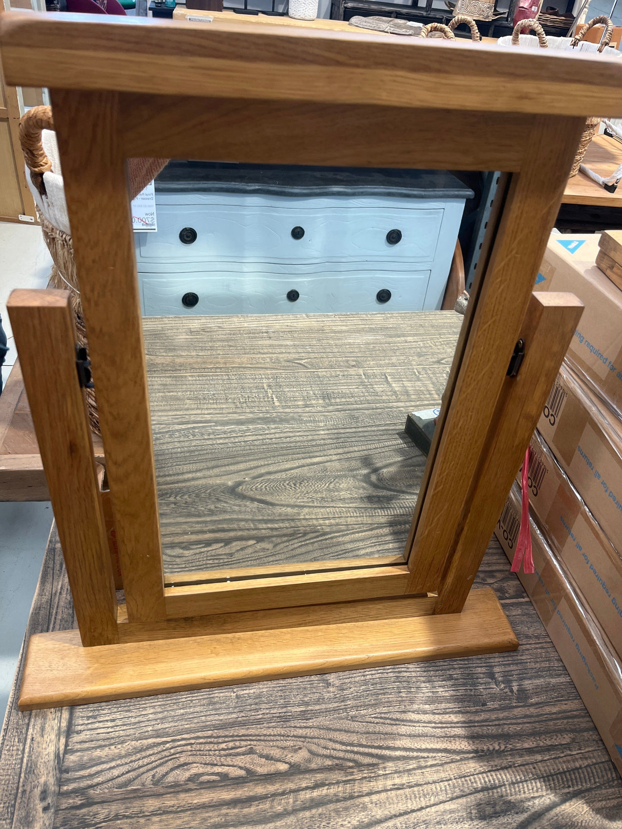 Timber Dresser Mirror Timber Dresser Mirror