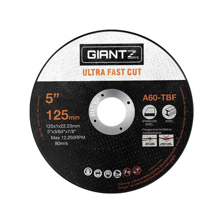 Tools > Industrial Tools Giantz 100-Piece Cutting Discs 5" 125mm Angle Grinder Thin Cut Off Wheel Metal
