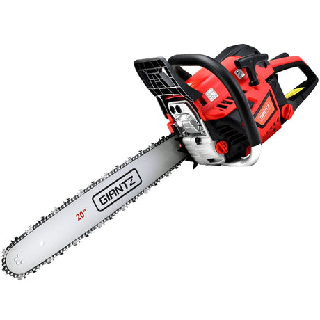 Tools > Industrial Tools Giantz 52 CC Chainsaw Petrol Pruning Chain Saw Top Handle Commercial E-Start