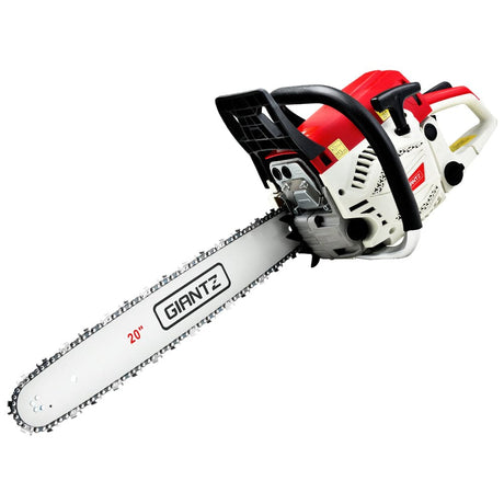 Tools > Industrial Tools Giantz 62CC Chainsaw Commercial Petrol 20" Bar E-Start 20 Bar Pruning Chain Saw