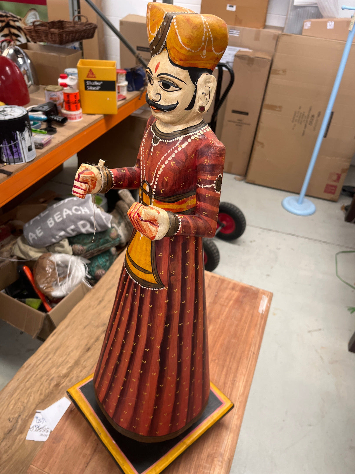 Traditional Indian Man Statue Traditional Indian Man Statue