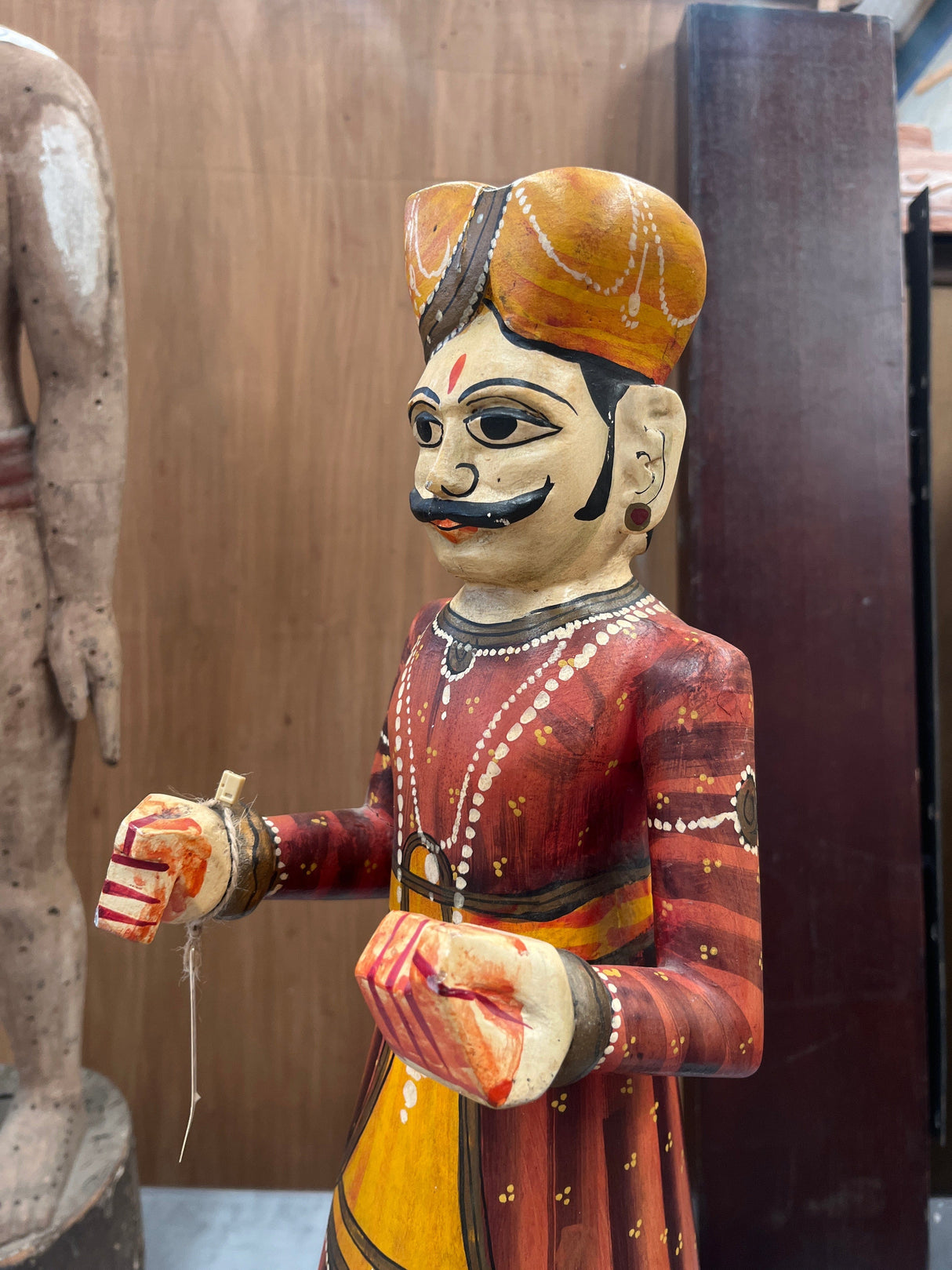 Traditional Indian Man Statue Traditional Indian Man Statue