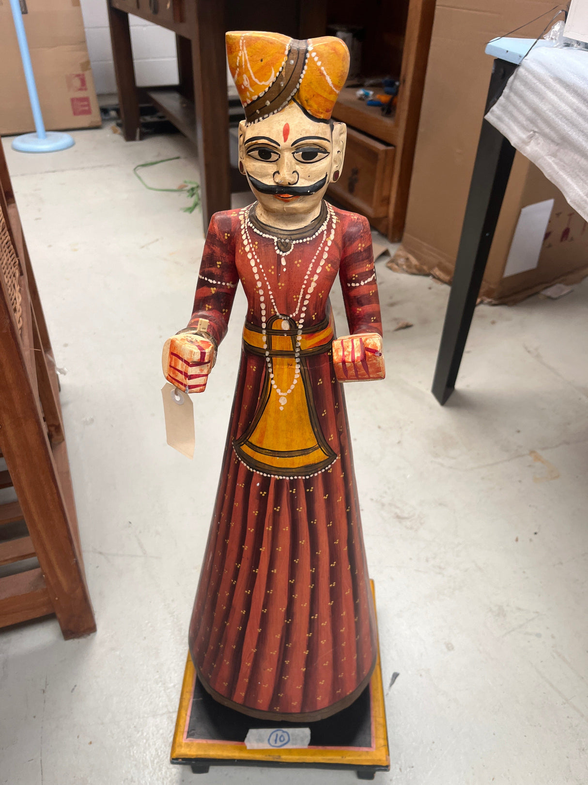 Traditional Indian Man Statue Traditional Indian Man Statue