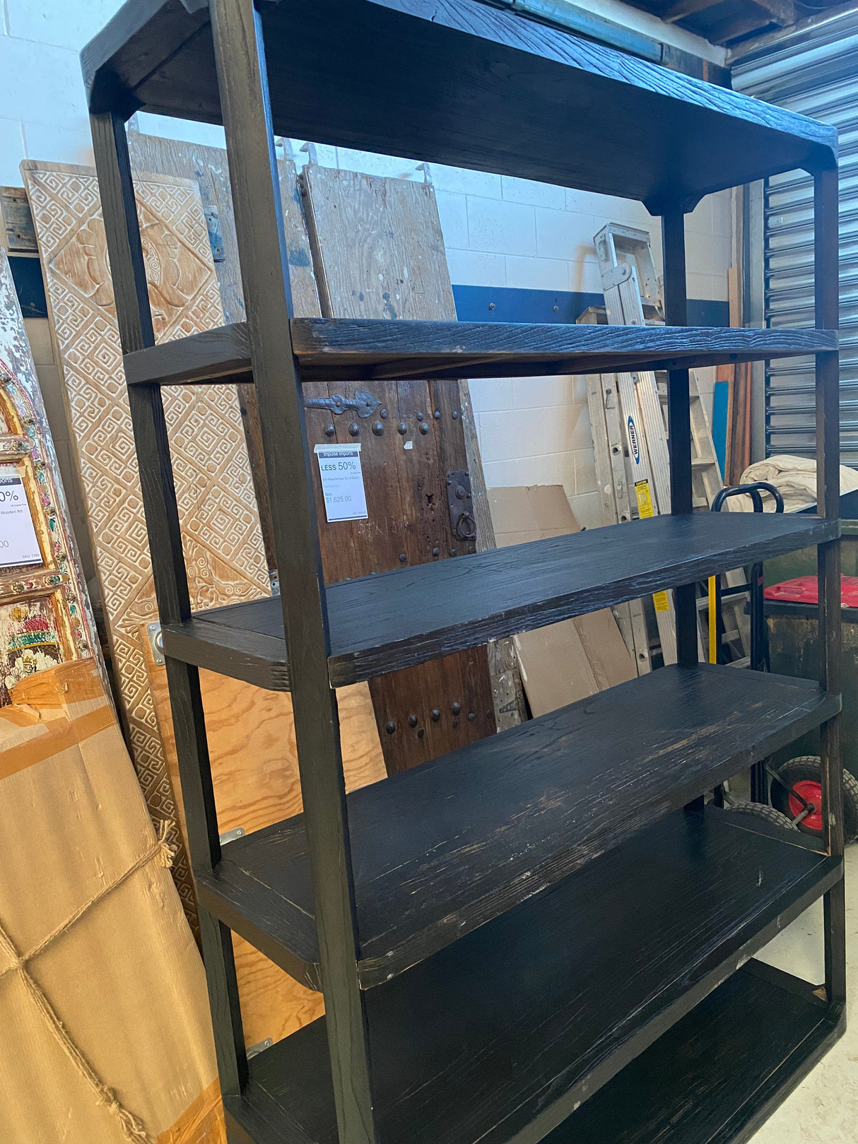 Villa Elm Bookshelf - Black