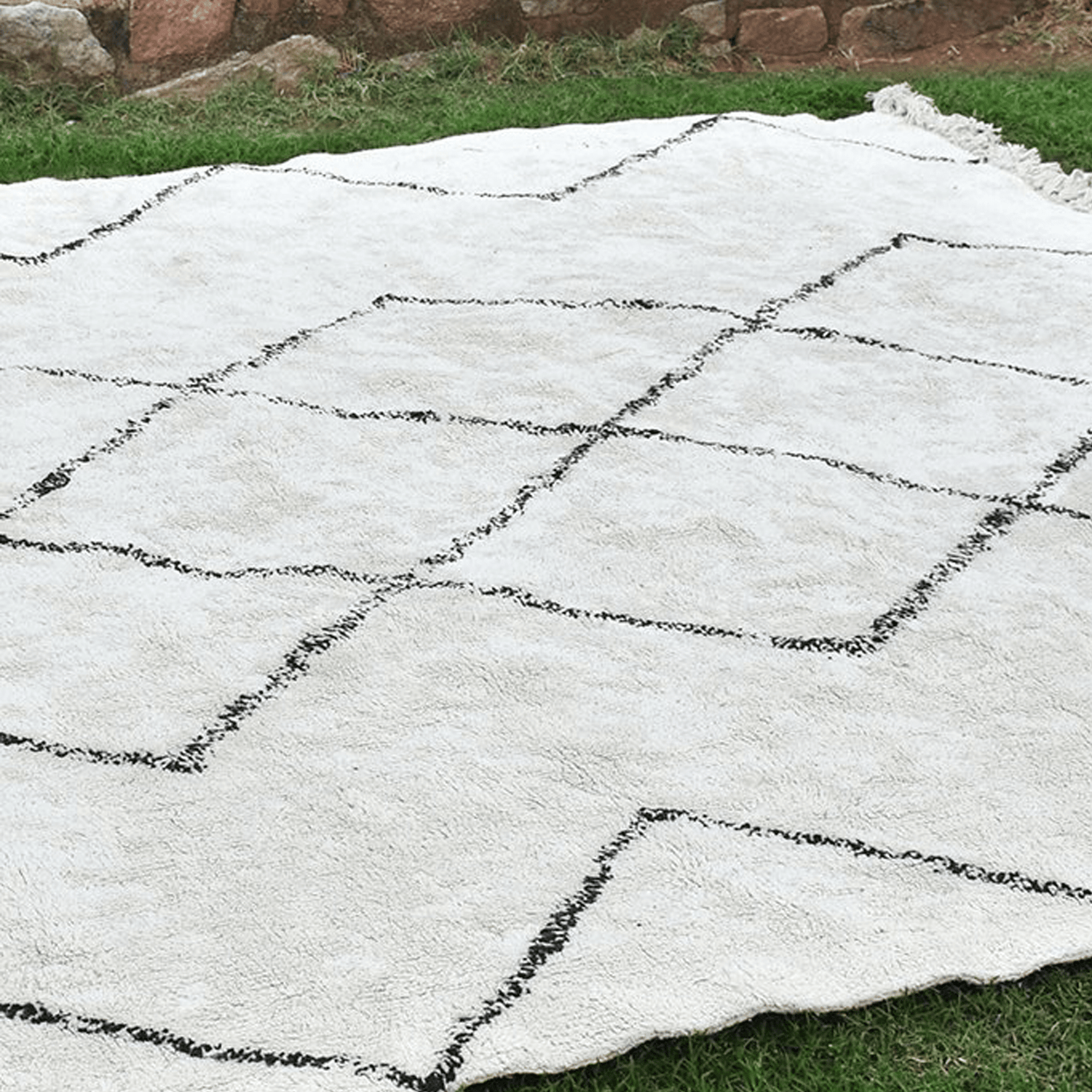 190x290cm ARETA 190x290 IVORY/CHARCOAL