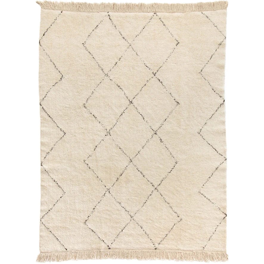 Areta Rug ARETA 190x290 IVORY/CHARCOAL