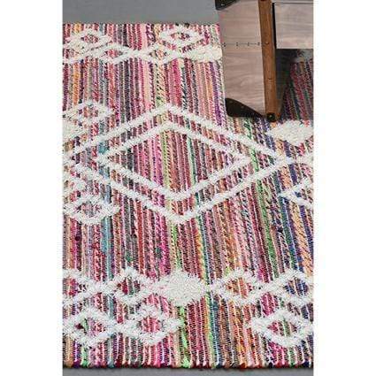 Rugs Comley Wool & Recycled Fibre Rug 190x290 IVORY/MULTI