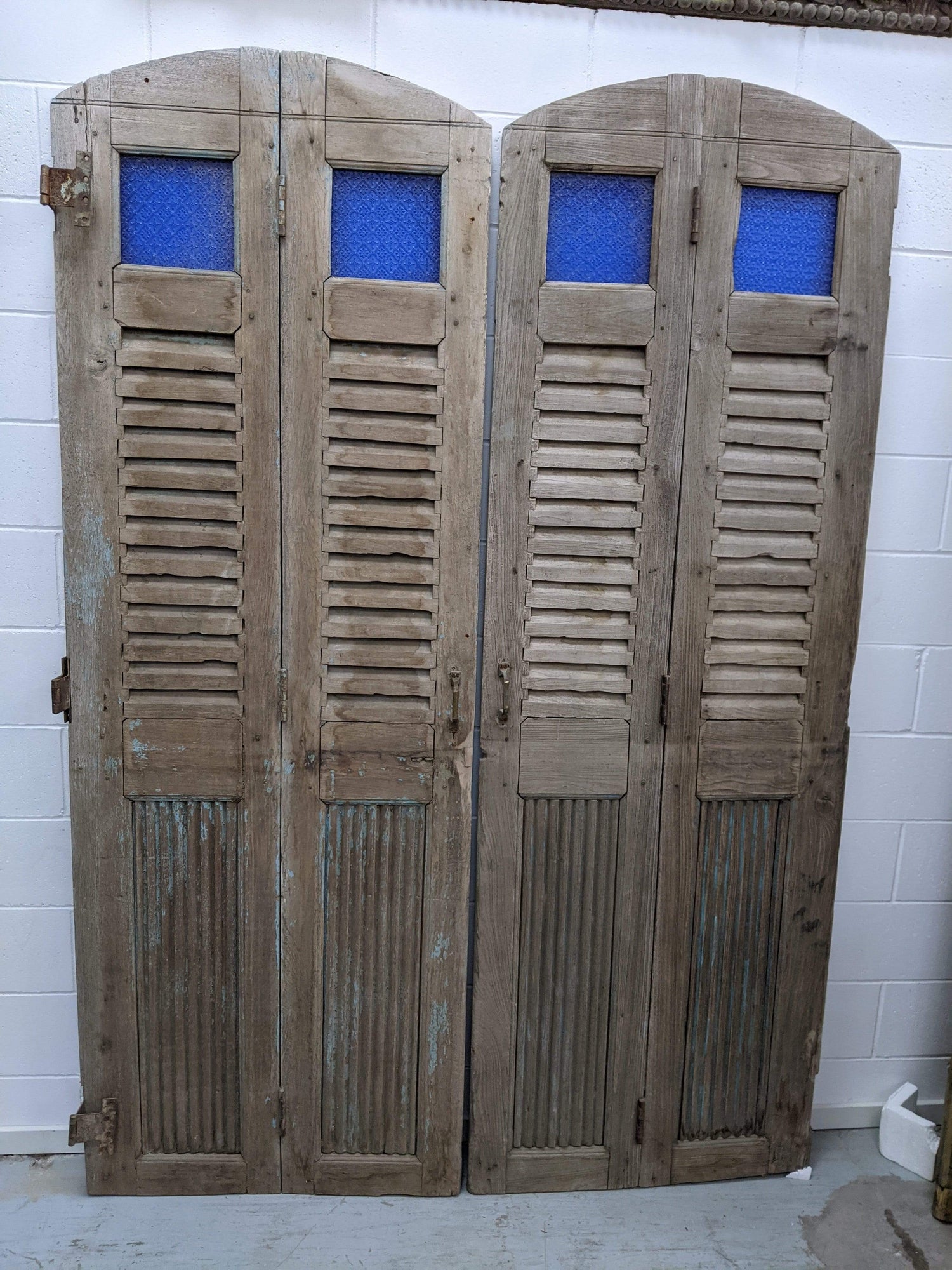 Rustic Set of Doors Curved Top
