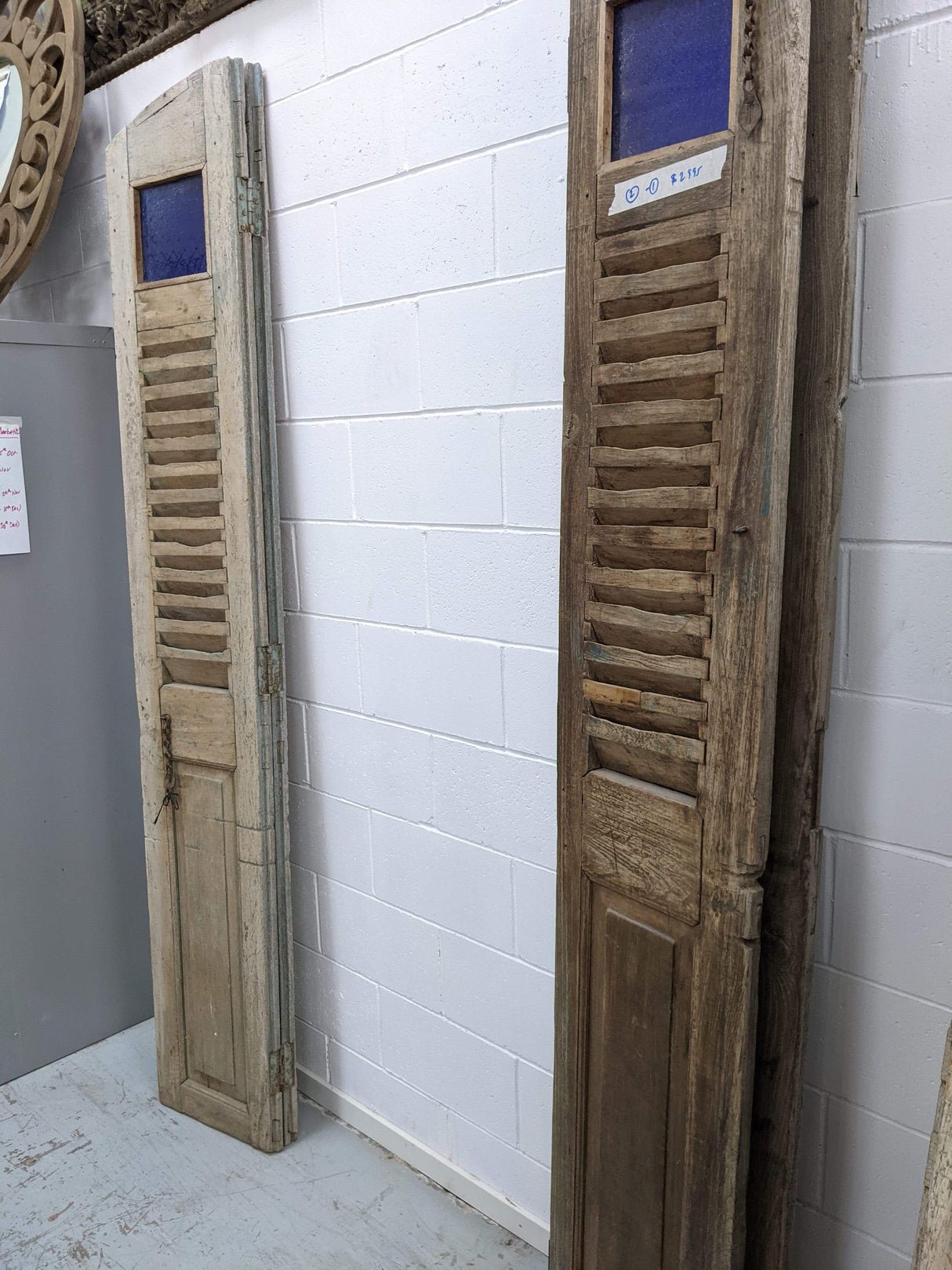 Rustic Set of Doors Curved Top
