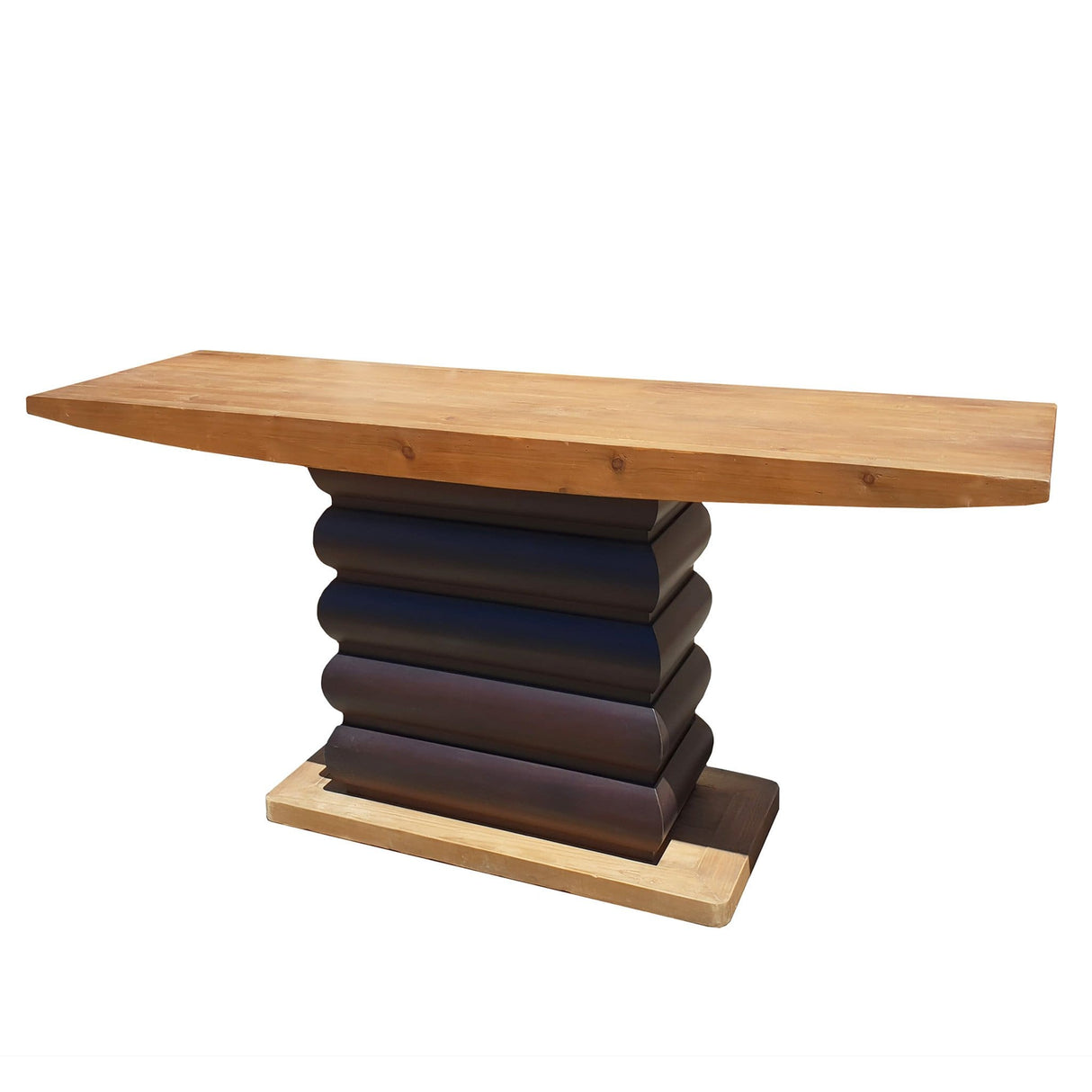 Tables Dark Wooden Side Table Royal Range Stunning Side Table or Island Table Solid Wood Furniture